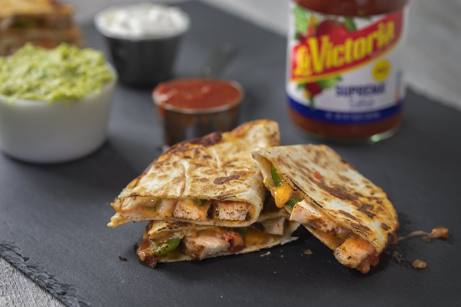 Megamex foods la victoria chicken quesadillas.