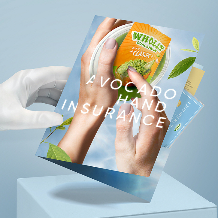 Megamex foods wholly guacamole avocado hand insurance.