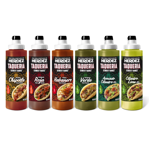 Herdez taqueria street sauces.